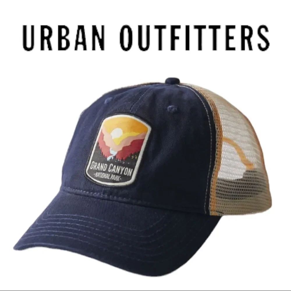 NEW Urban Outfitters UO Grand Canyon National Park Trucker Cap Hat